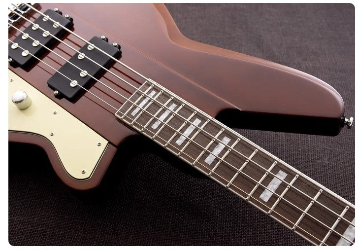 Reverend Guitars Thundergun 4-String Bass - Violin Brown