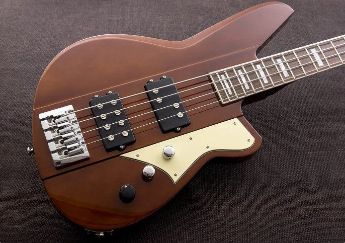 Reverend Guitars Thundergun 4-String Bass - Violin Brown