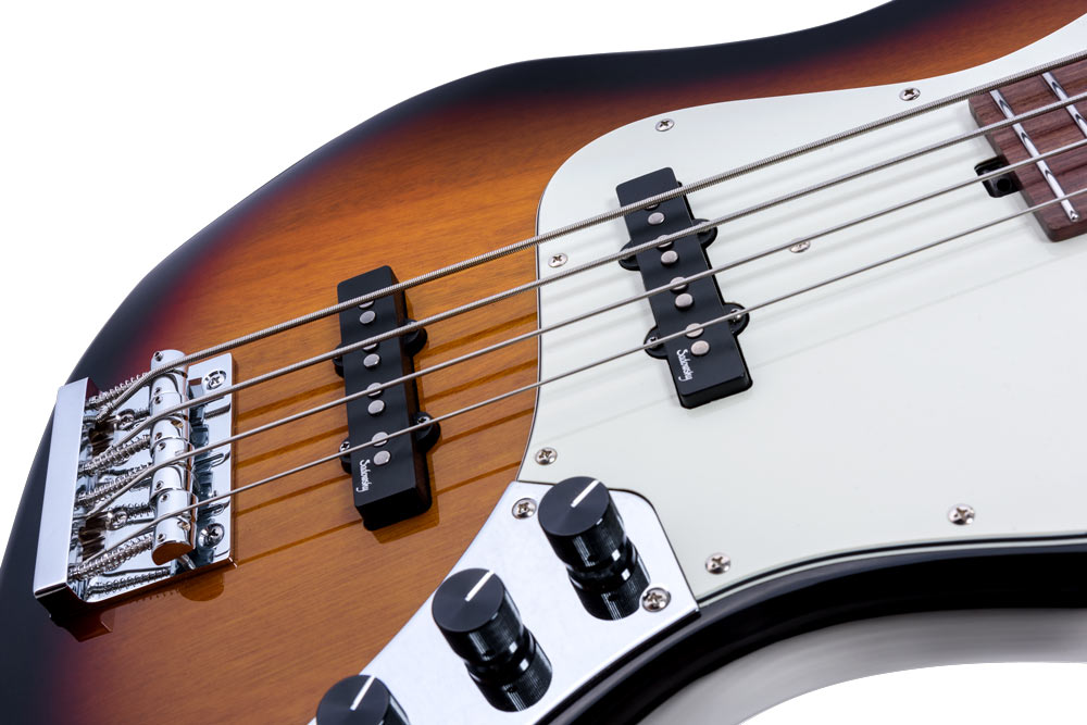 (Demo Model) : Sadowsky Guitars MetroExpress Vintage JJ Bass 4 - Tobacco Sunburst