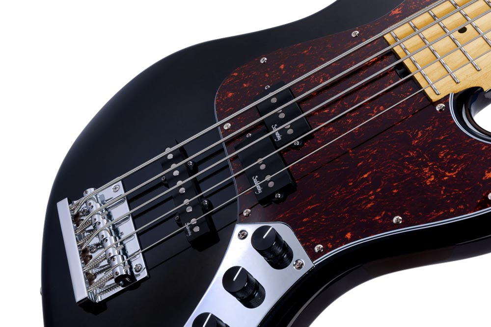 Sadowsky Guitars MetroExpress Hybrid PJ Bass 5 - Solid Black