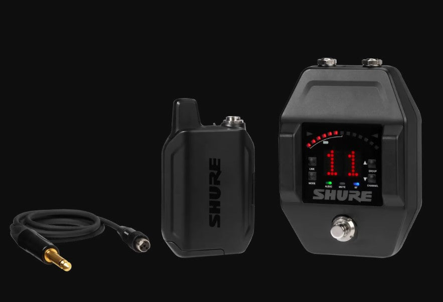shure wireless pedal Shure GLXD16+ Digital Wireless Guitar Pedal System – Flipside Music