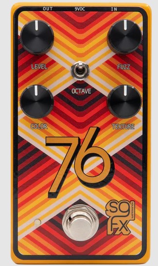 SolidGoldFX 76 MKII Octave-Up Fuzz Pedal