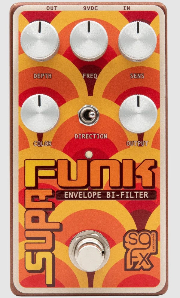 SolidGoldFX Supa Funk Envelope Bi-Filter Pedal