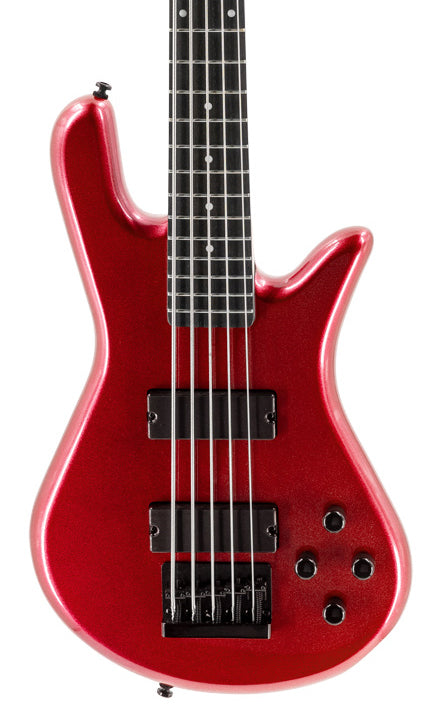 Spector Performer 5 Bass Guitar - Metallic Red