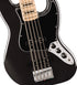 Squier Affinity Series Active Jazz Bass V - Black Metallic