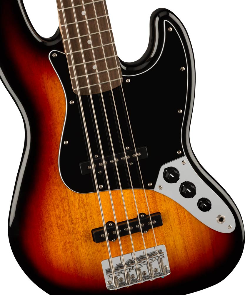 Squier Affinity Series Jazz Bass V 5 String Bass Guitar - 3-Color Sunburst