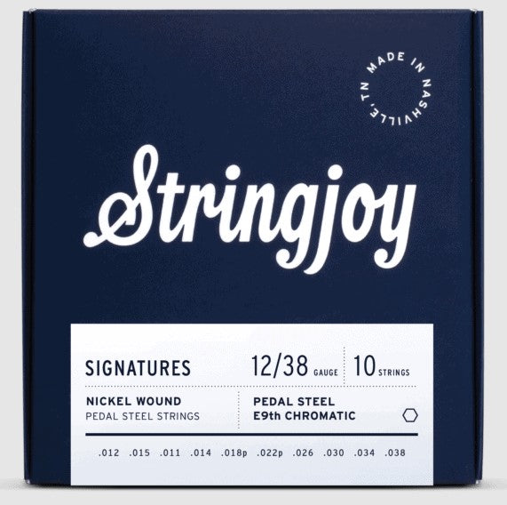 Stringjoy Signatures Pedal Steel E9th (12-38) NW Strings