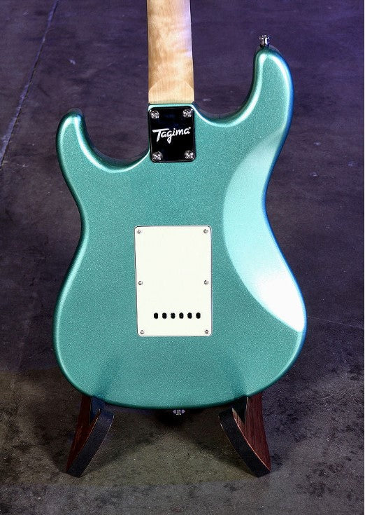 Tagima Guitars TG 500-MSG-DF/MG Electric Guitar - Metallic Surf Green