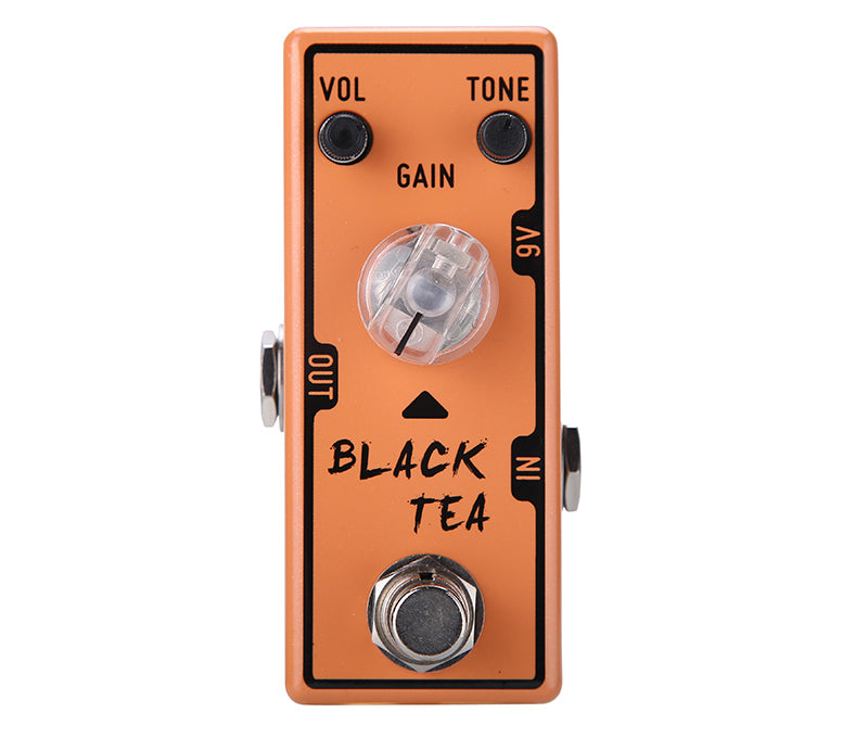 tone city pedal substation Tone City Black Tea Distortion mini effect Pedal True bypass