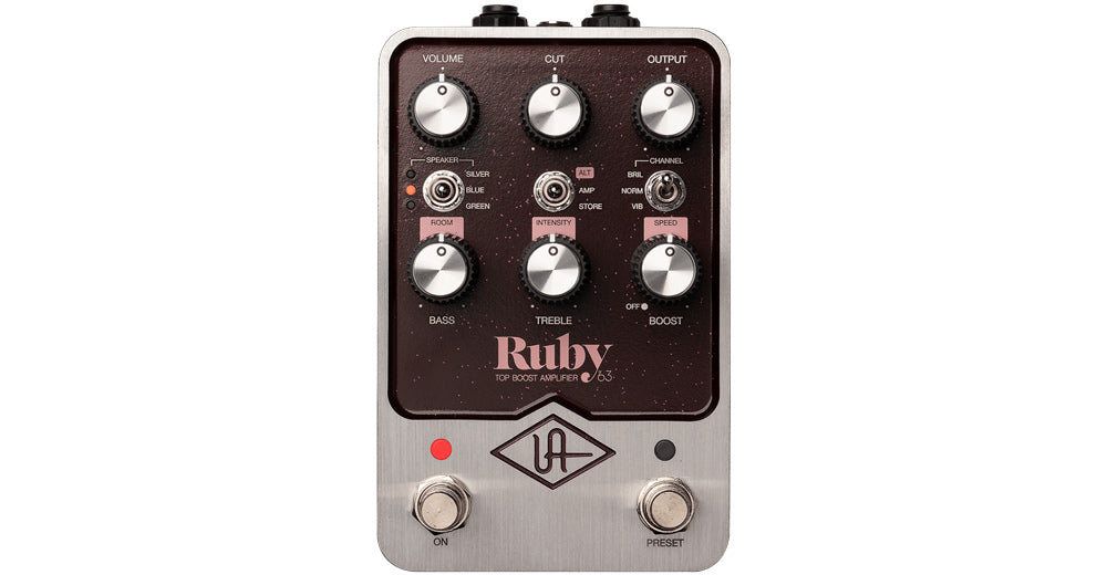 Universal Audio Ruby '63 Top Boost Amplifier Pedal