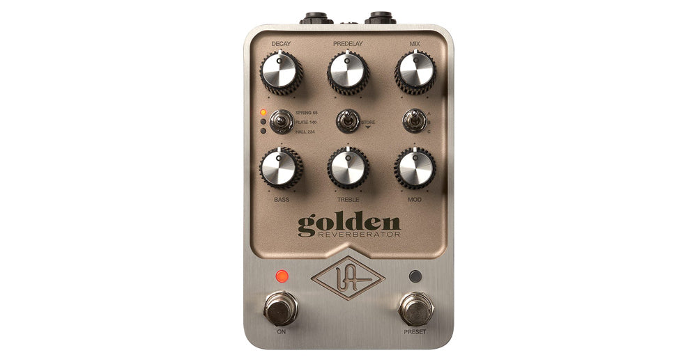 Universal Audio Golden Reverberator Pedal