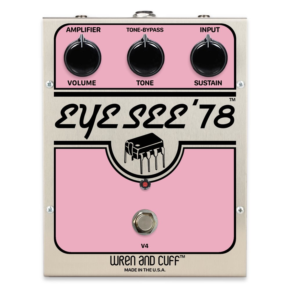 Wren and Cuff Eye See '78 OG Muff Style Fuzz Pedal