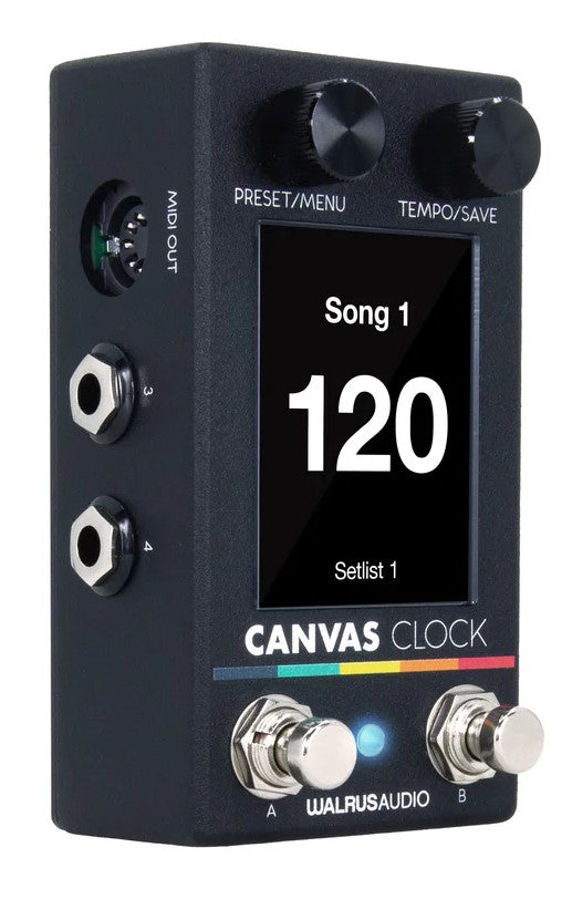 Walrus Audio Canvas Clock