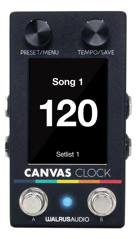 Walrus Audio Canvas Clock