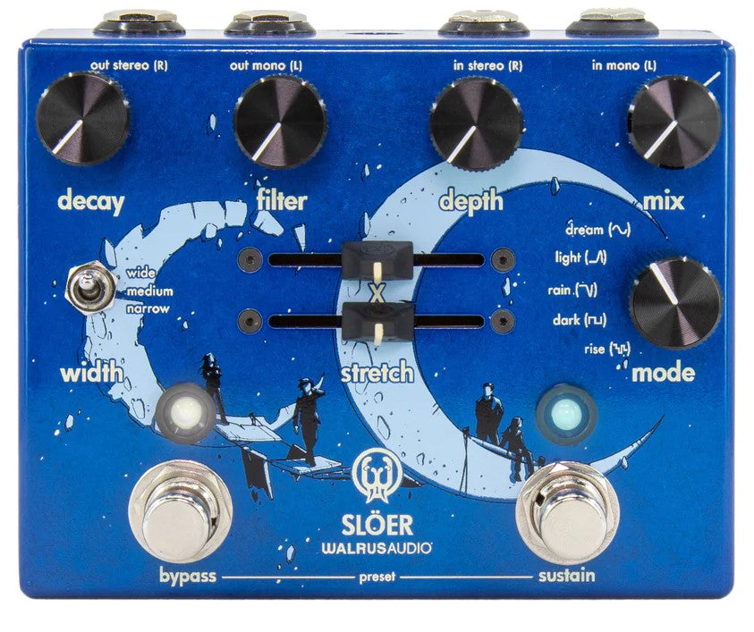 Walrus Audio Slöer Stereo Ambient Reverb Pedal