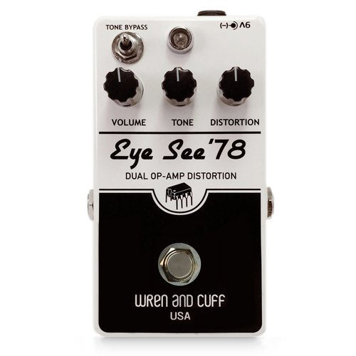 Wren and Cuff Eye See '78  Muff Style Fuzz Pedal