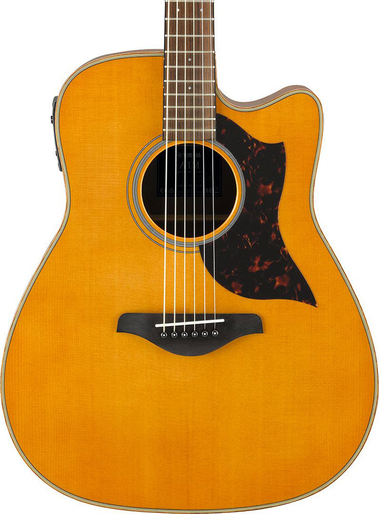 Yamaha A1M Dreadnought Cutaway - Vintage Natural