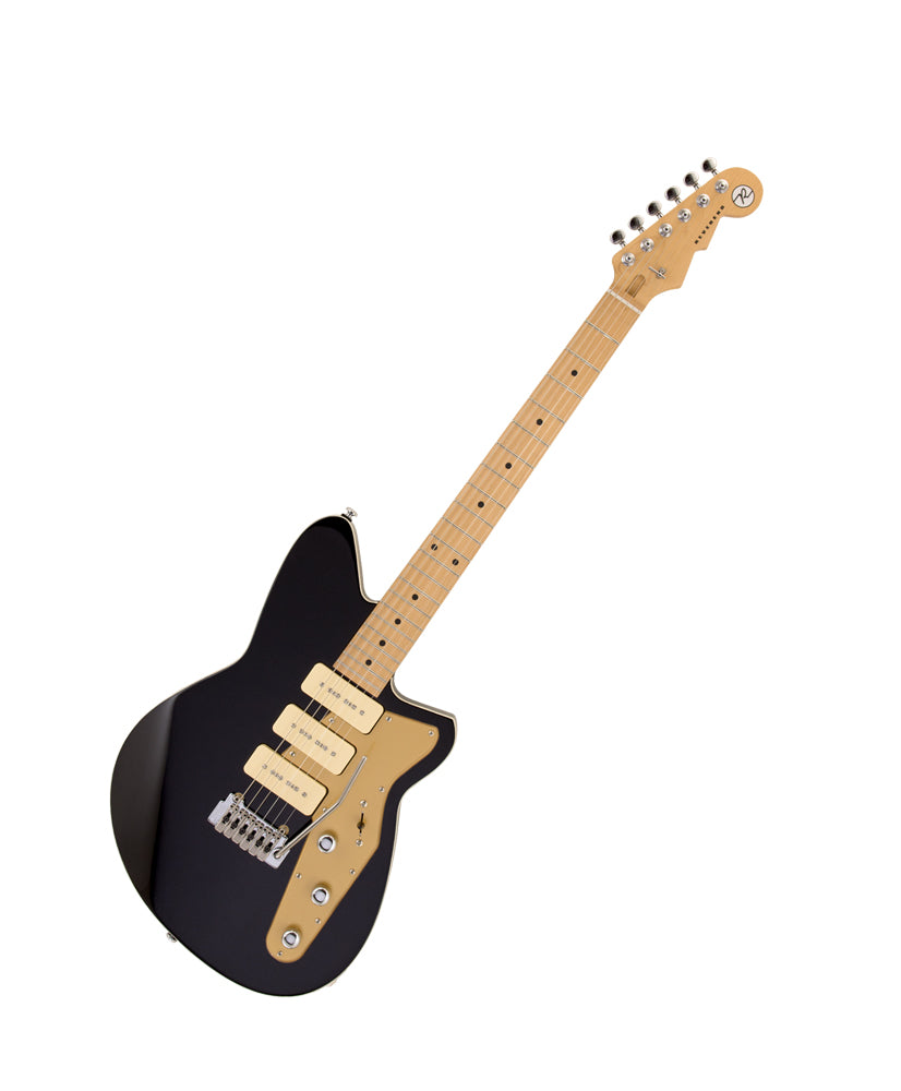 Reverend Guitars Jetstream 390 in Midnight Black