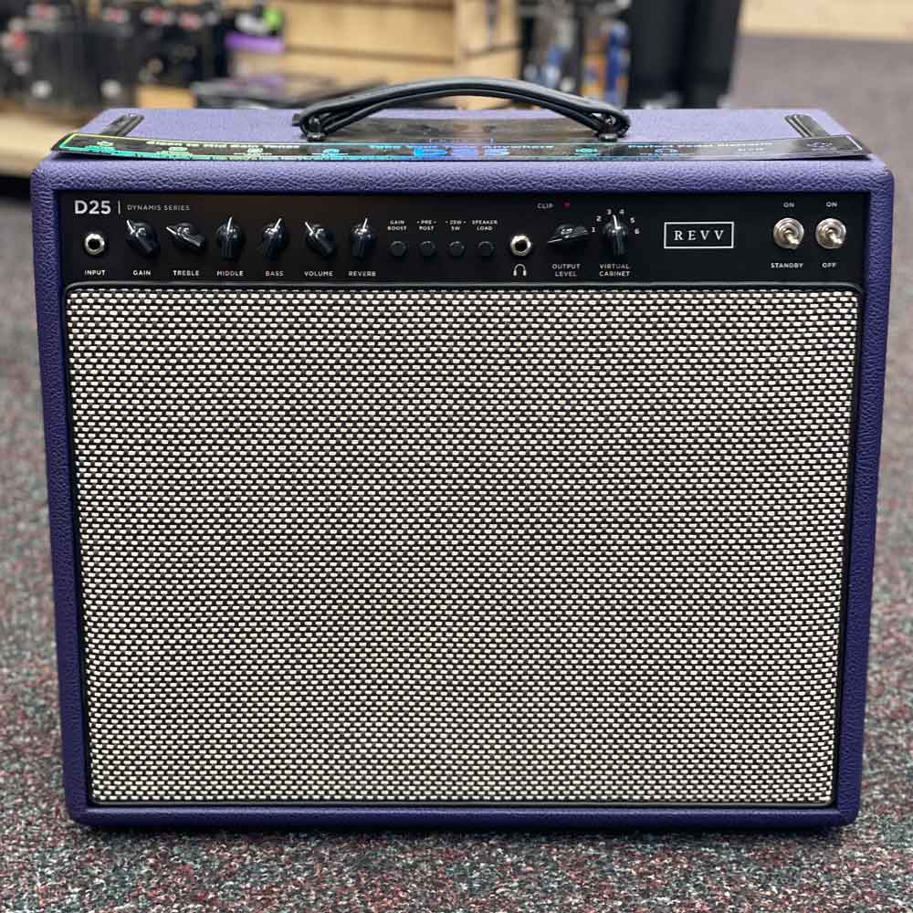 Revv Amplification Dynamis D25 Combo Amp - Royal Purple