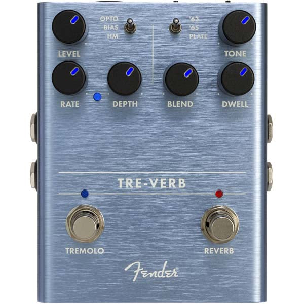 Fender TRE-VERB Digital Reverb/Tremolo Pedal