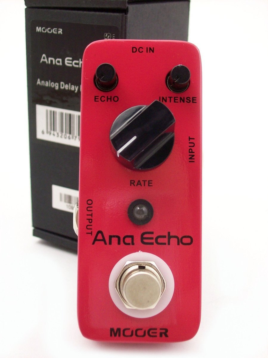 Mooer Pedals USA  Ana Echo Analog Delay  Micro Effects