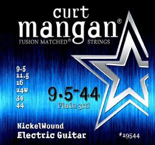 Curt Mangan Nickel Wound 9.5-44  Electric Guitar String Set