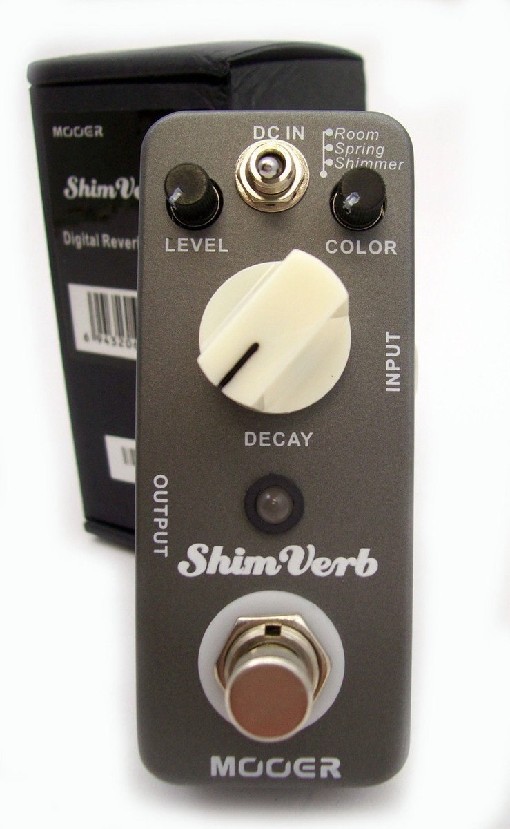 Mooer Pedals USA  Shim Verb Digital Reverb  Micro Effects