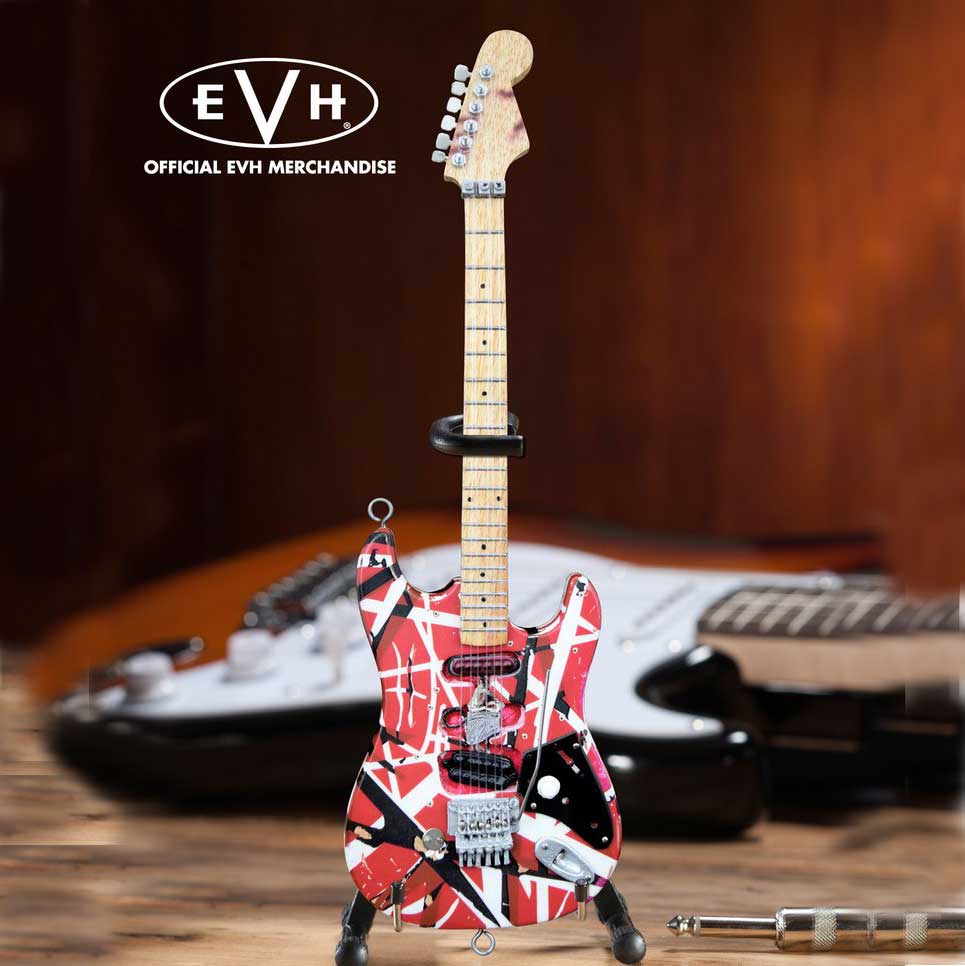 Axe Heaven EVH "Frankenstein"  Eddie Van Halen Mini Guitar Replica Collectible