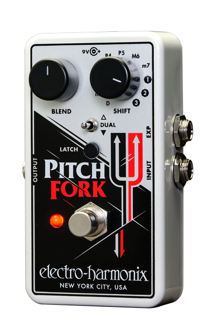 Electro-Harmonix Pitch Fork Polyphonic Pitch Shifter Effects Pedal