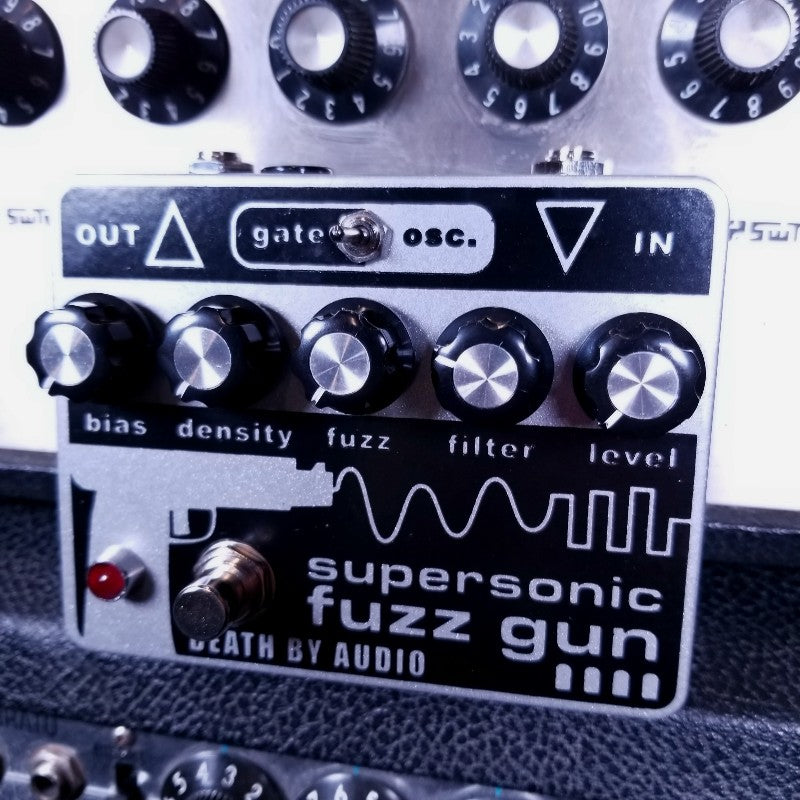 Death by Audio Supersonic Fuzz Gun Fuzz Pedal
