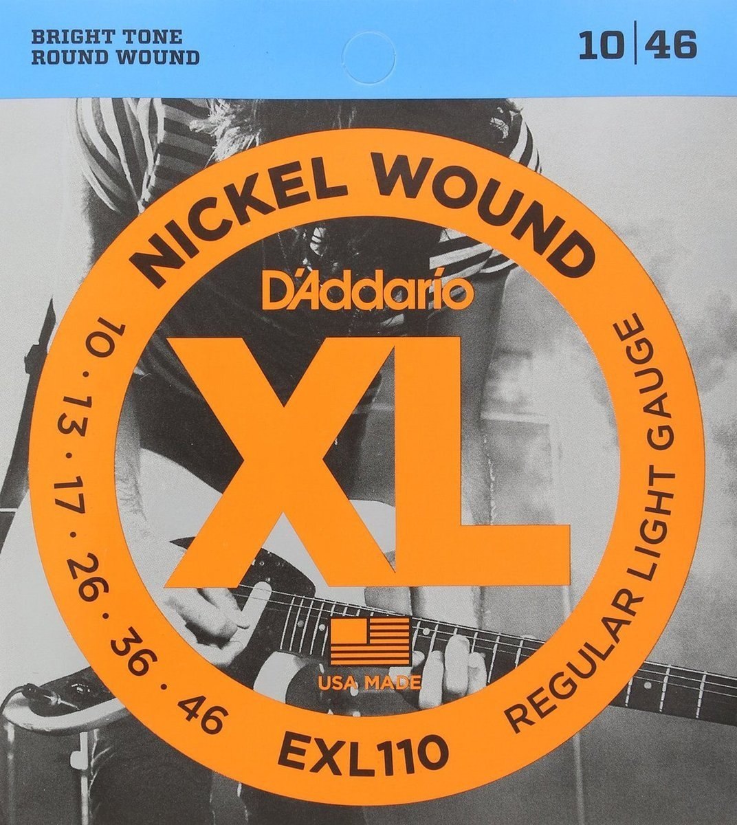 D'Addario EXL110  10-46  Electric Guitar String Set
