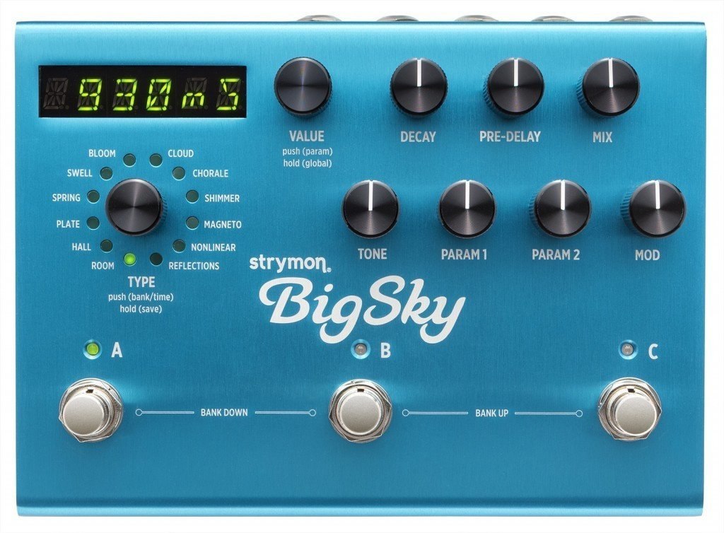 Strymon BigSky -  Multidimentional Reverb