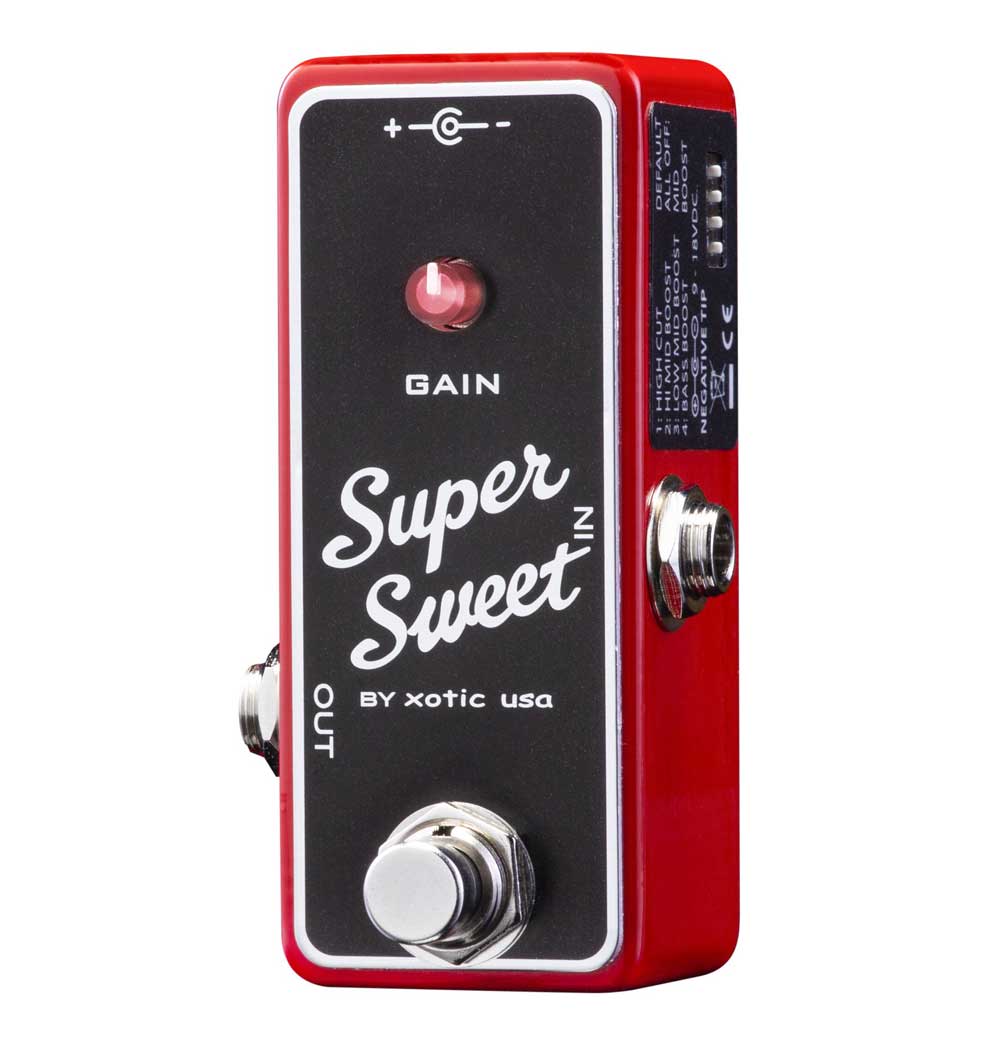 Xotic Effects Super Sweet Boost Pedal