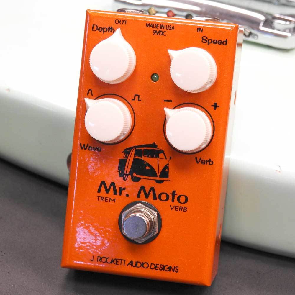 J. Rockett Audio Mr. Moto Tremolo and Reverb Pedal