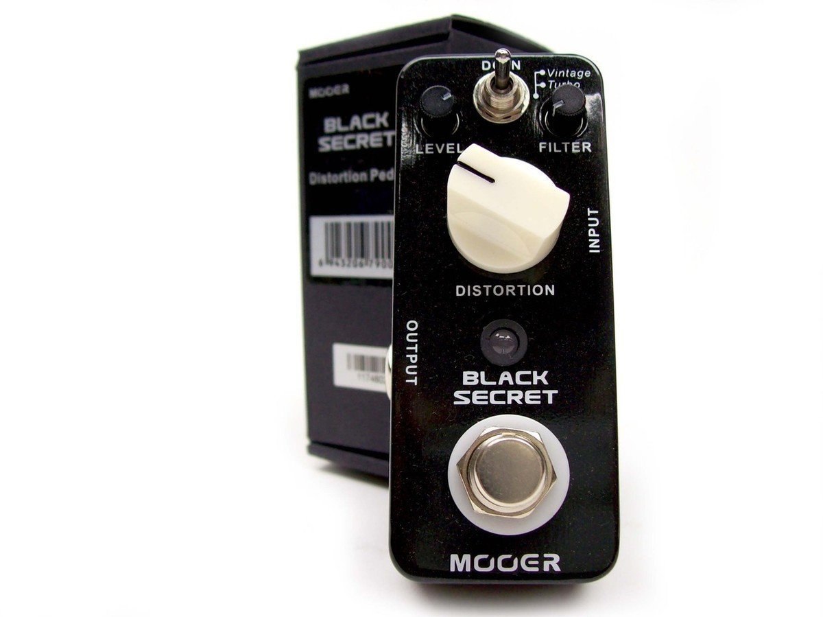 Mooer Black Secret Distortion (Rat-Style Distortion)