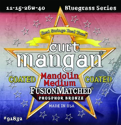 Curt Mangan Coated Medium Phosphor Bronze Mandolin String Set