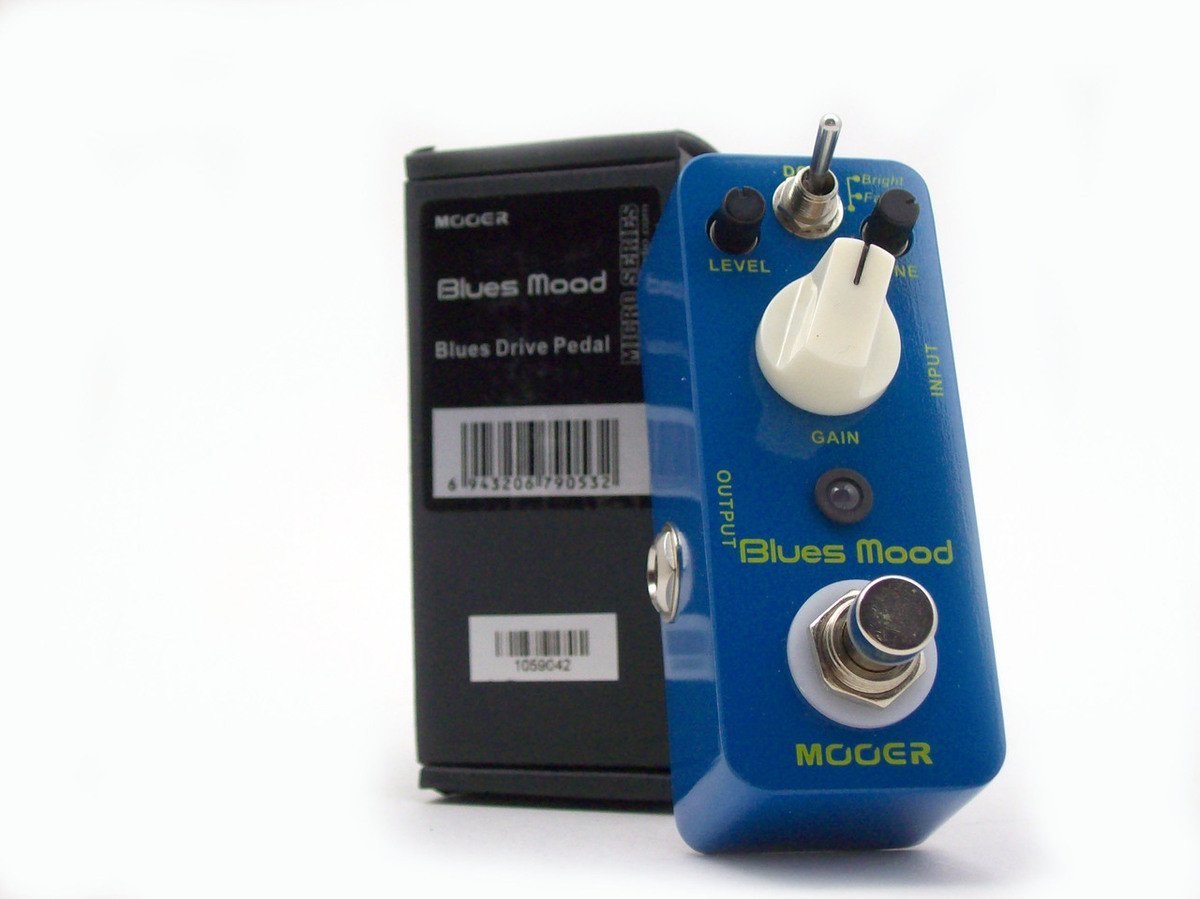 Mooer Pedals USA  Blues Mood Overdrive  Micro Effects
