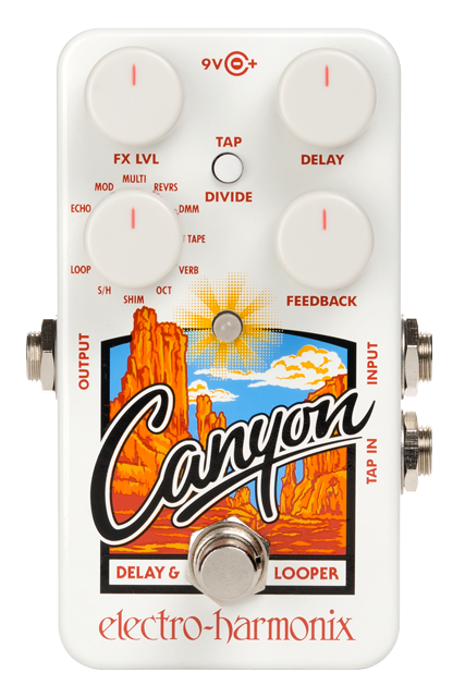 Electro-Harmonix Canyon Delay/Looper Effects Pedal