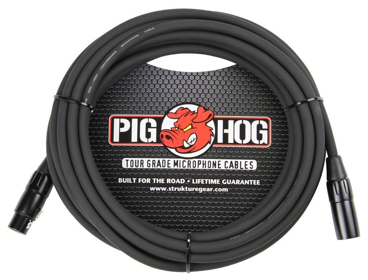 Pig Hog Tour Quality 25' Microphone Cable XLR-XLR