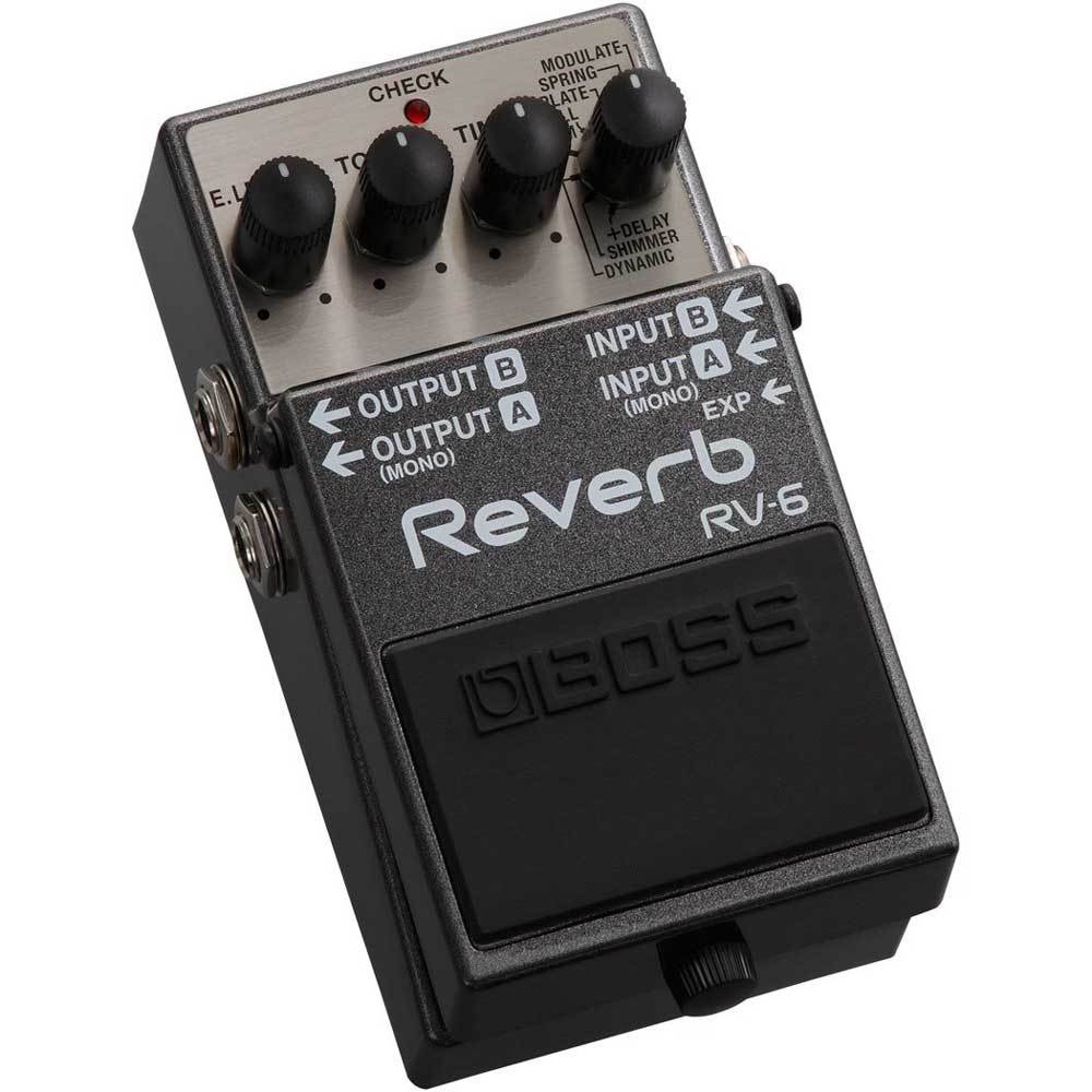 Boss RV-6 Digital Reverb and Delay Pedal