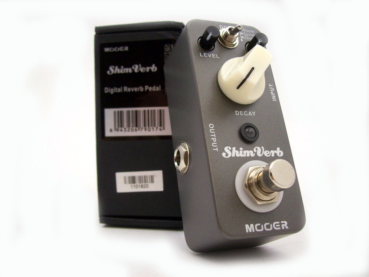 Mooer Pedals USA  Shim Verb Digital Reverb  Micro Effects