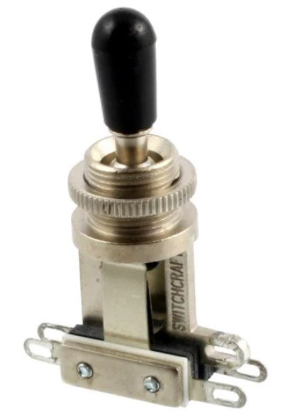 Allparts EP-4066-000 Switchcraft Short Straight Toggle Switch
