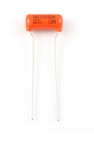 Allparts EP-4382-000 Orange Drop Capacitor - 200 V .002 mfd - 3 ct