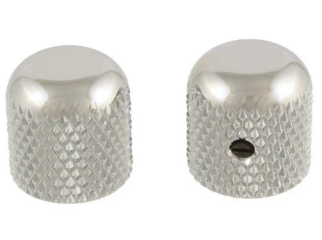 Allparts MK-0110-001 Nickel Dome Knobs