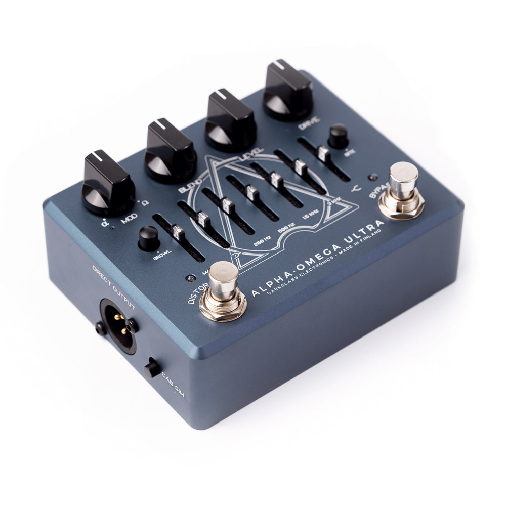 Darkglass Electronics Alpha Omega Ultra V2 Dual Bass Preamp (W/ Aux Input)