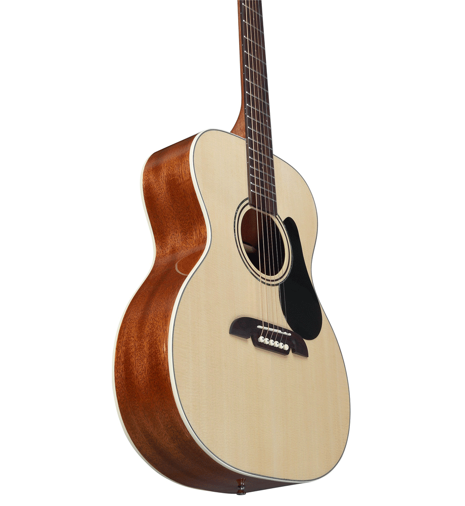 Alvarez Guitars Regent RF26 Folk/OM Acoustic Guitar Natural Gloss