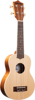 Amahi Ukuleles UKC-2 Spruce Top Panda Concert Ukulele