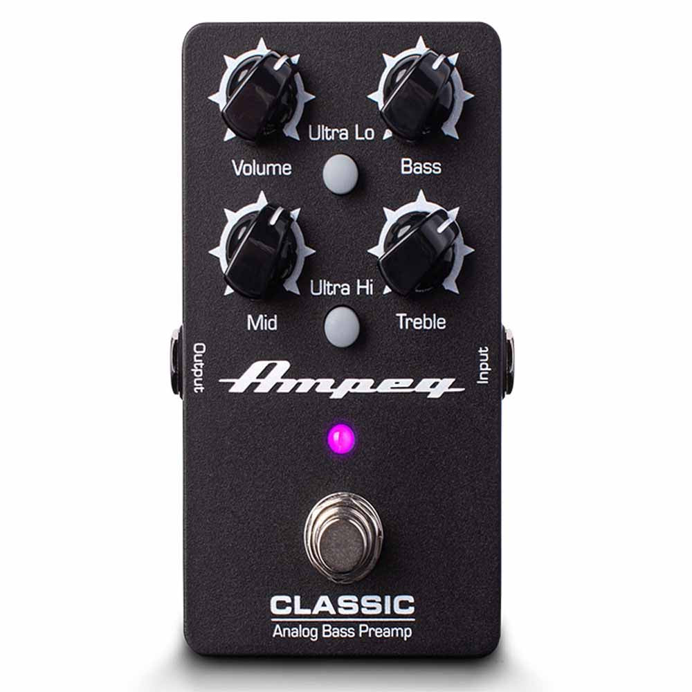 Ampeg Classic Analog Bass Preamp Pedal