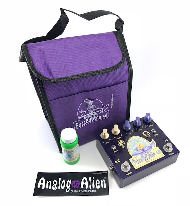 Analog Alien FuzzBubble-45 Overdrive/Fuzz Pedal
