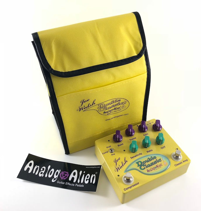 Analog Alien Joe Walsh Double Classic Compressor/Amp Simulator Pedal